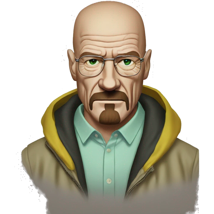 Walter white Breaking bad emoji