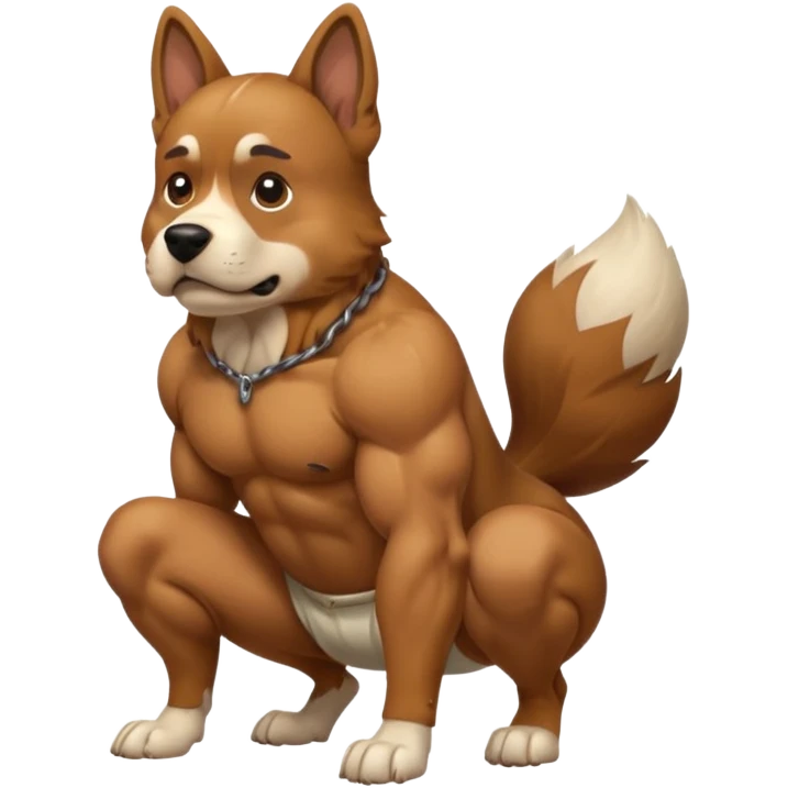 Chien qui fait caca emoji