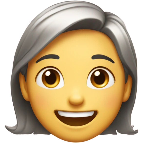 Hey girl, laughing emoji