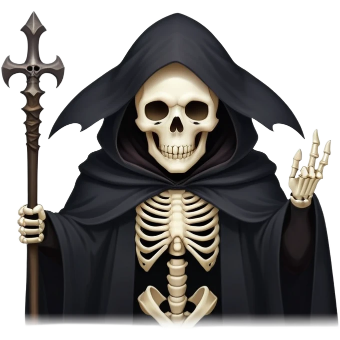 A god of death emoji
