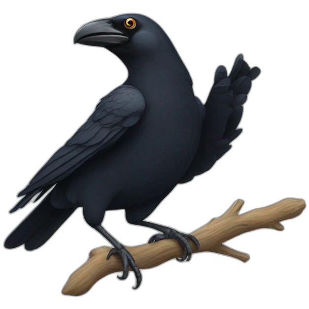 corbeau emoji