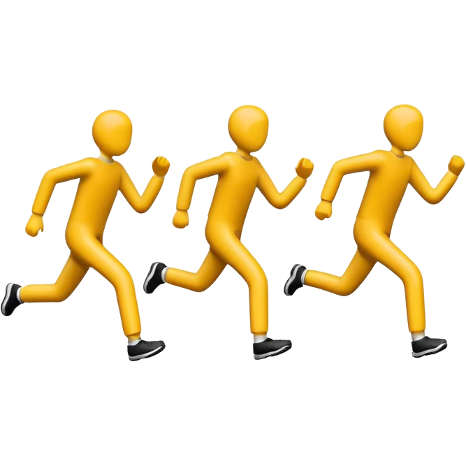 stick figures ruing emoji