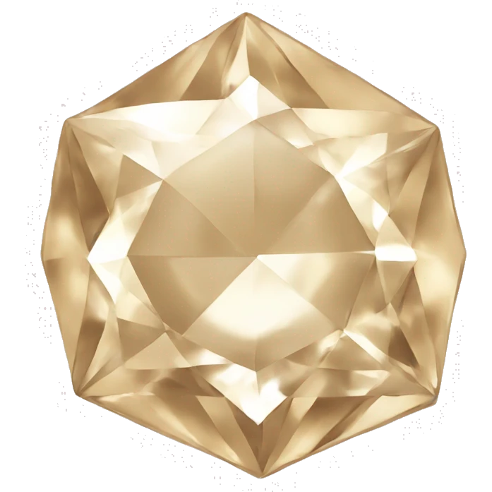 beige-diamond-earing emoji