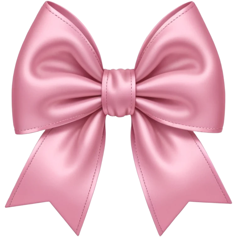 Baby pink bow emoji