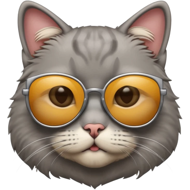 Cat wearing sunglasses emoji