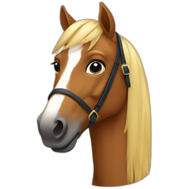 designer horse emoji