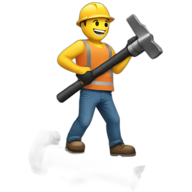 jack hammer emoji
