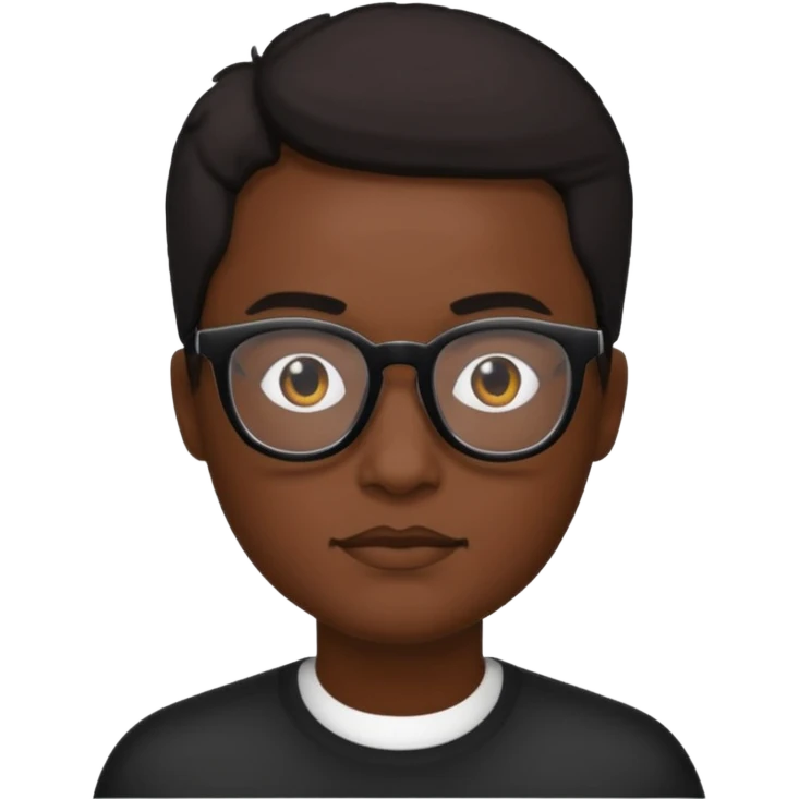 ponle unas gafas negras emoji