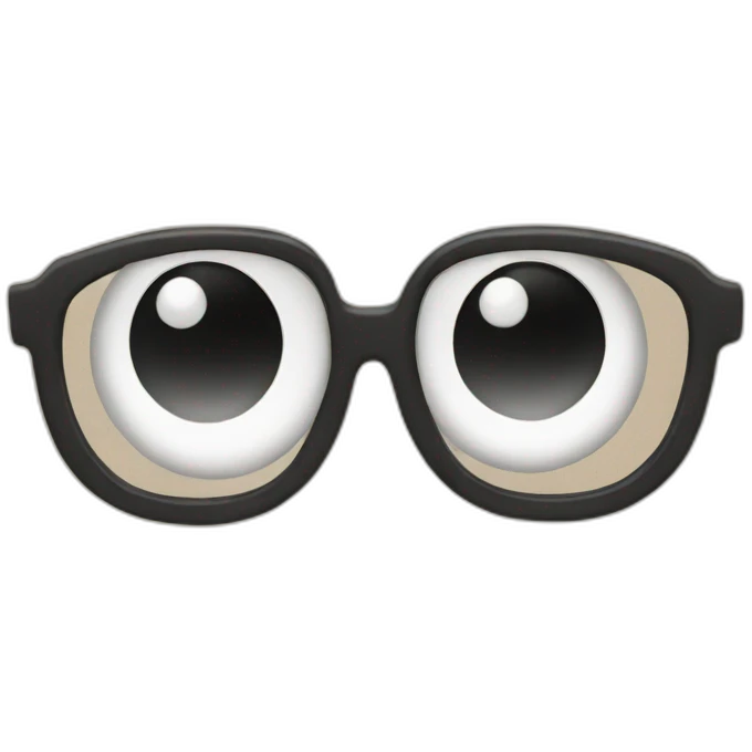 eyeglass emoji