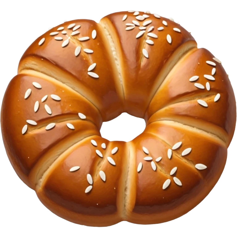 pretzel bread emoji