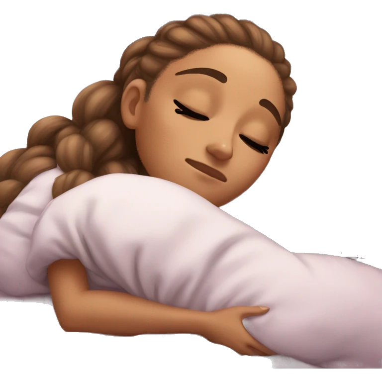Ariana Grande sleeping emoji