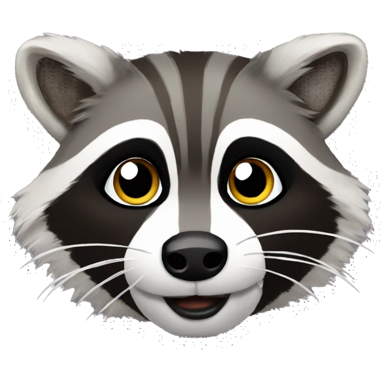 Racoon emoji