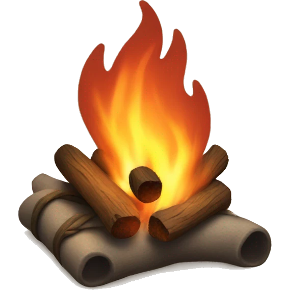 Cozy fire  emoji