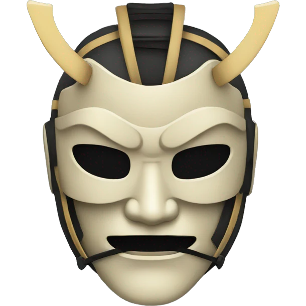samurai mask emoji