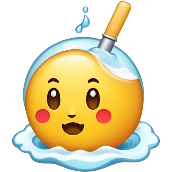 막걸리 마시는 동물 emoji