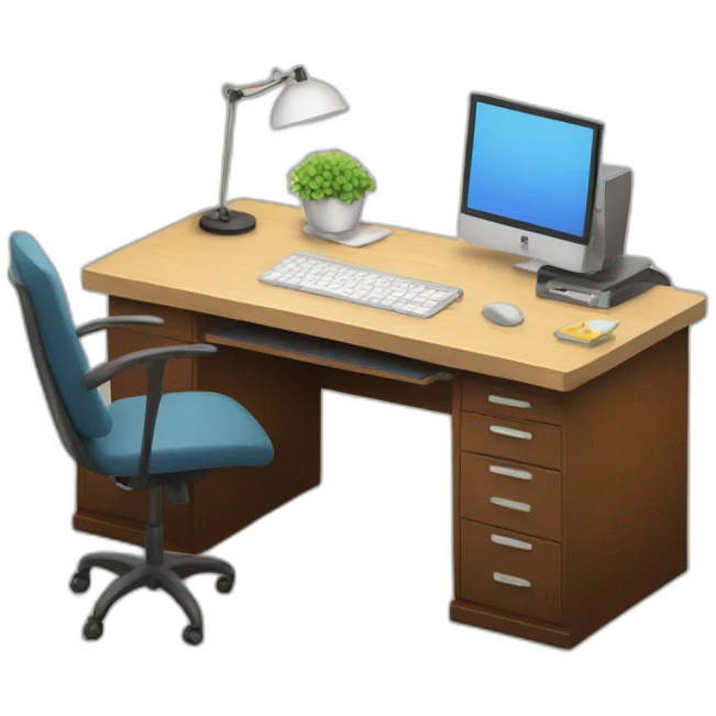 work desk emoji