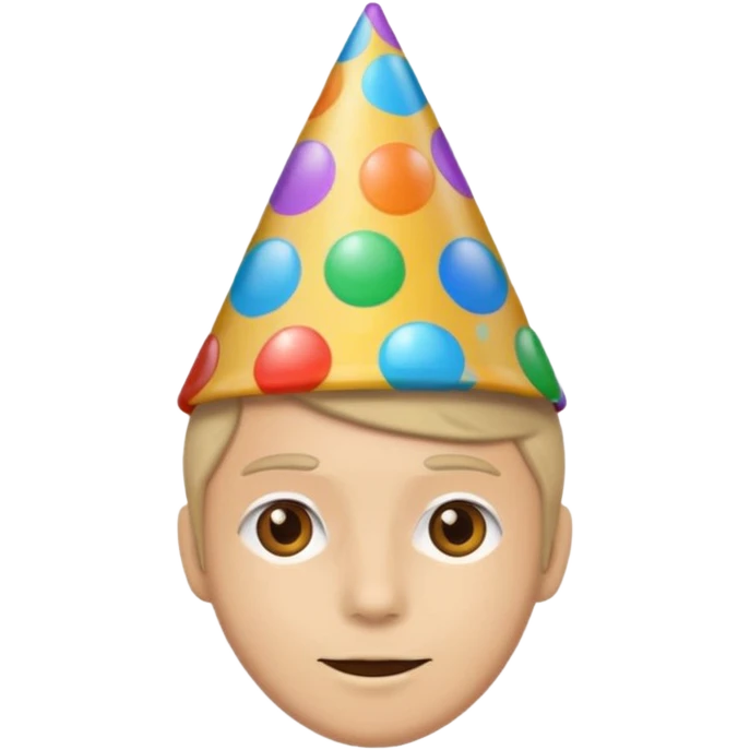 Chapeu de aniversário  emoji