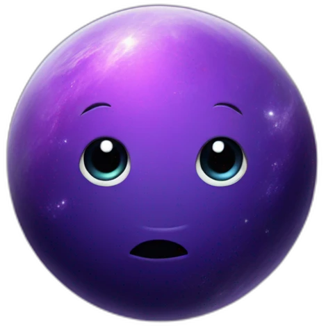 purple planet emoji