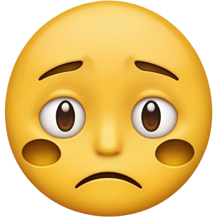 Make a depressed emoji emoji