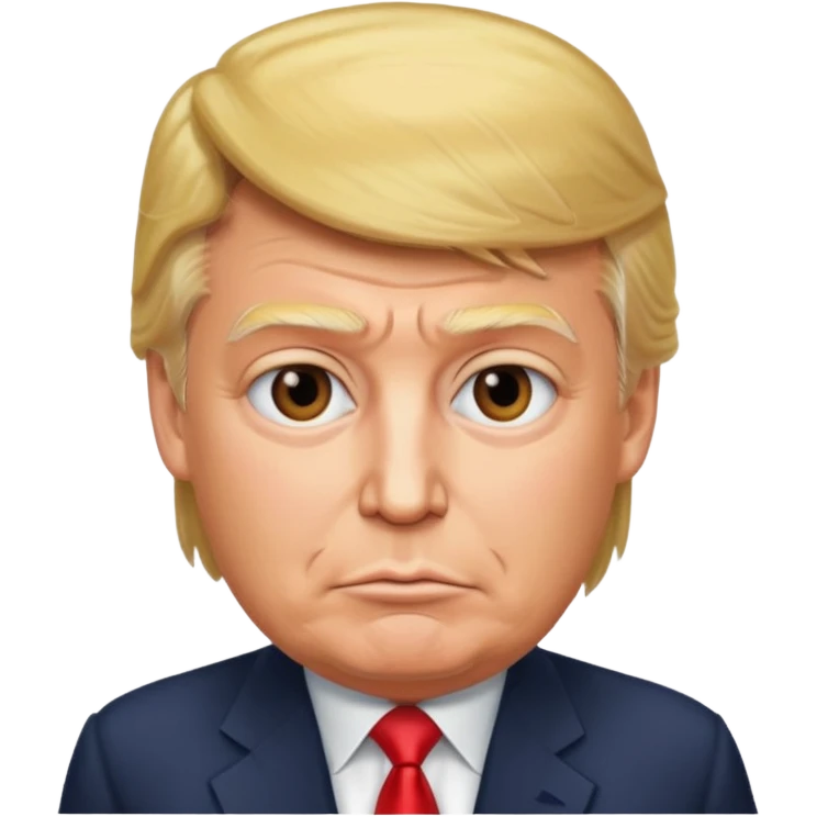 Fat donald Trump emoji