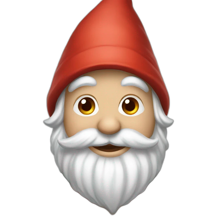 gnome christmas emoji