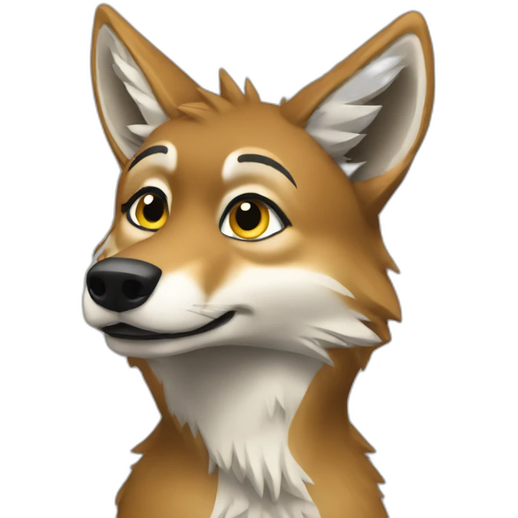coyote sassy emoji