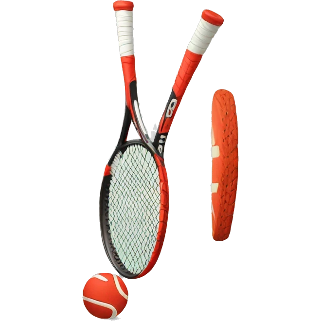 Tenis rojo emoji