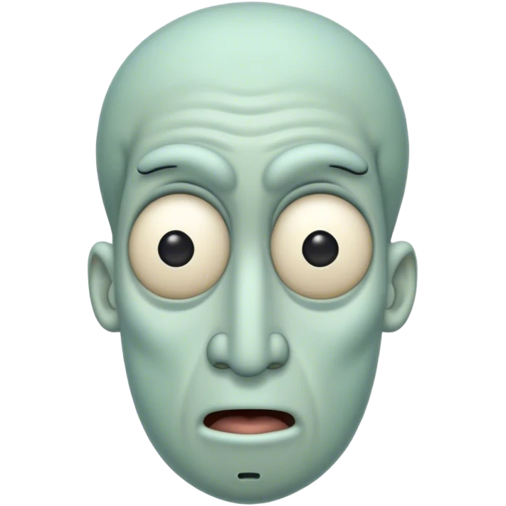 squidward rizz face emoji