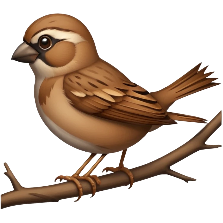 Sparrow emoji