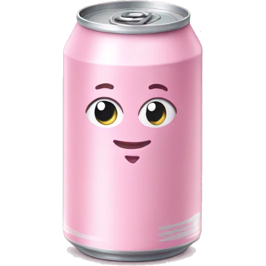 baby pink soda can emoji