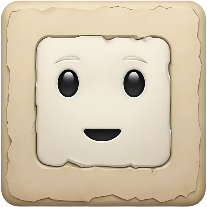 Plastered wall emoji