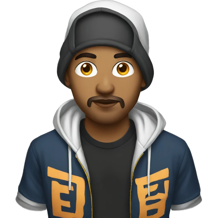 Desi hip hop emoji