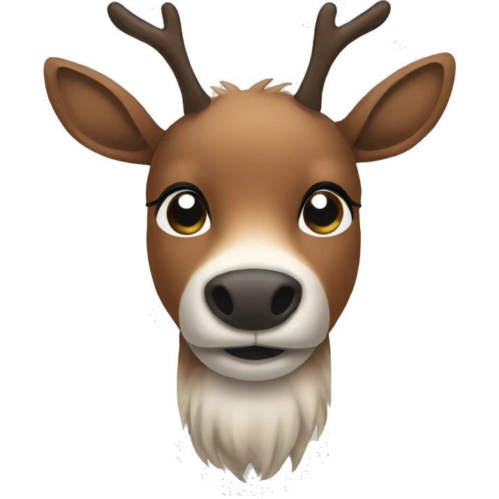reindeer  emoji