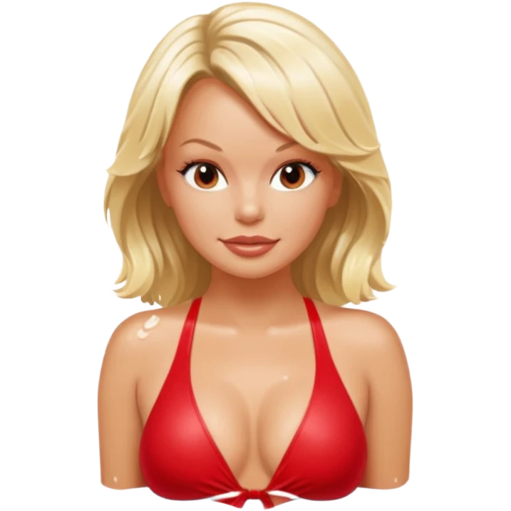gabbie carter, socorrista, Pamela Anderson emoji