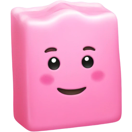 pink soap emoji