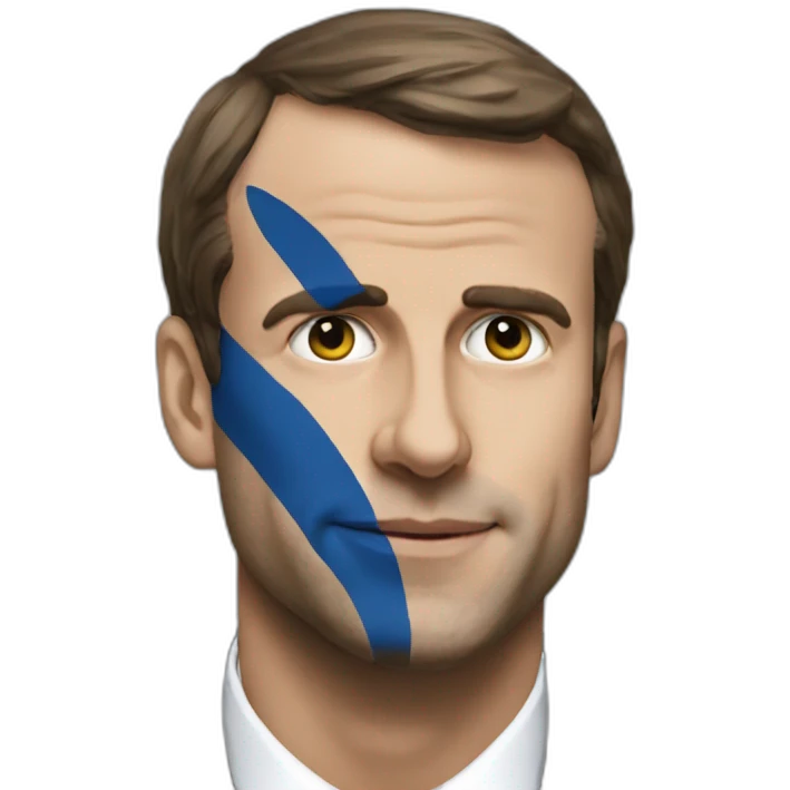 Macron en france emoji