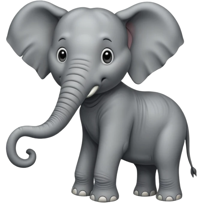 elephant freaking emoji