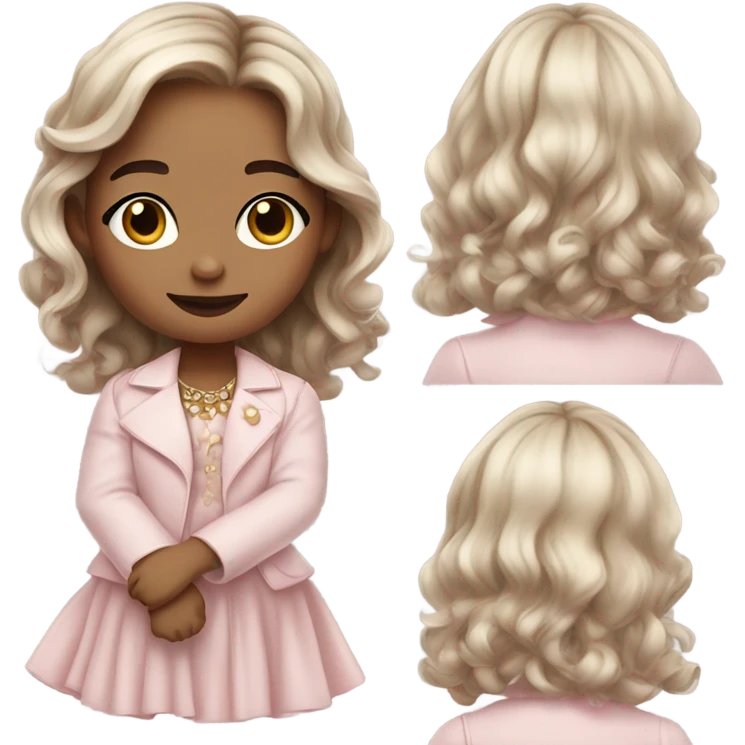 Girl coquette emoji