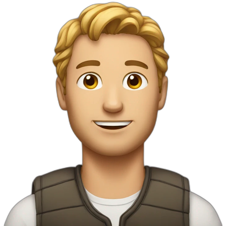a man with a cat emoji
