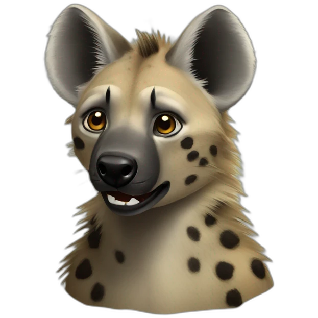 hyena emoji
