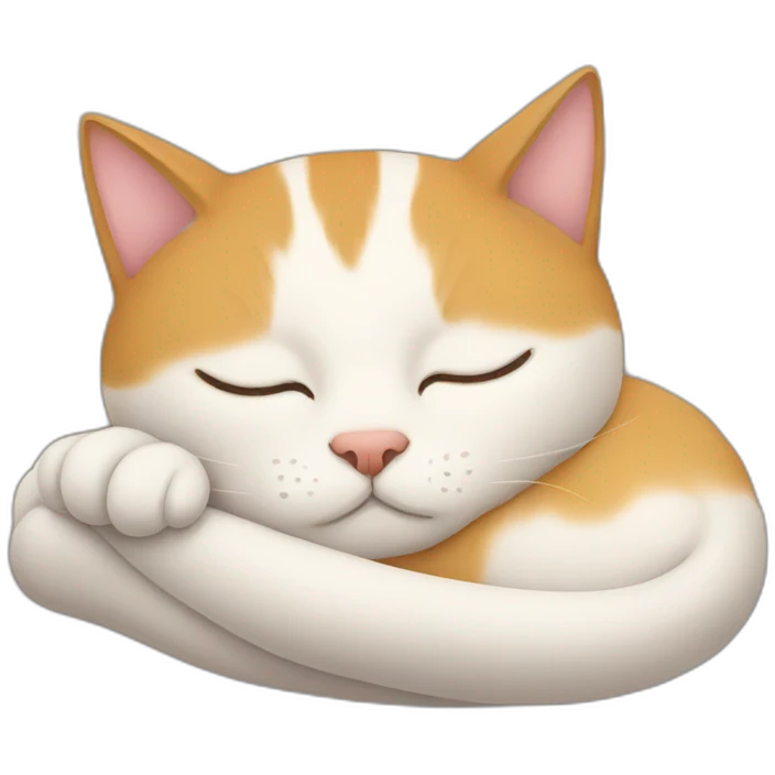 cat-sleeping emoji
