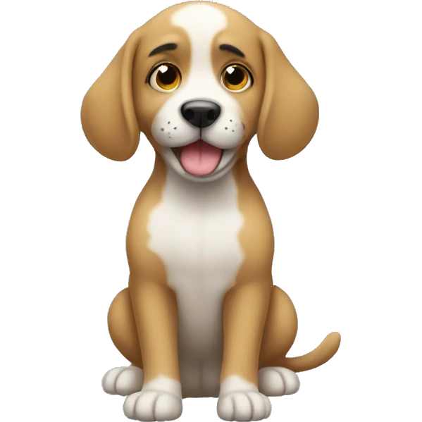 anjing lucu emoji
