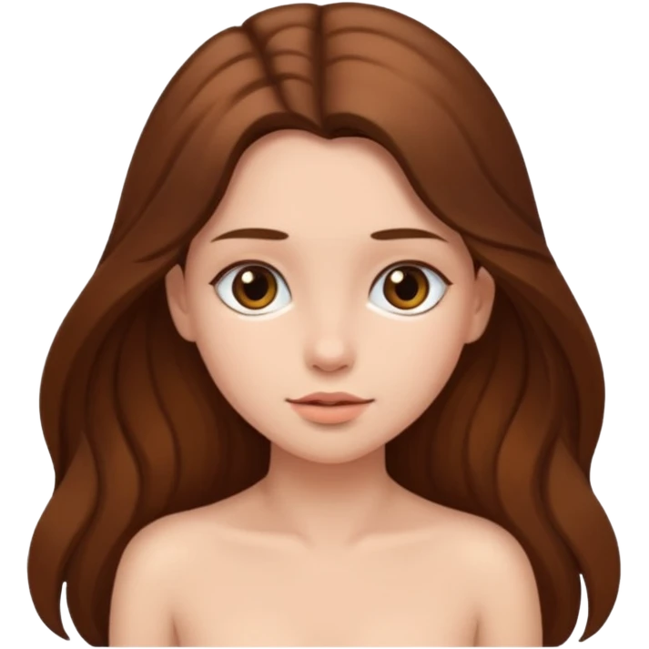 Naked girl  emoji