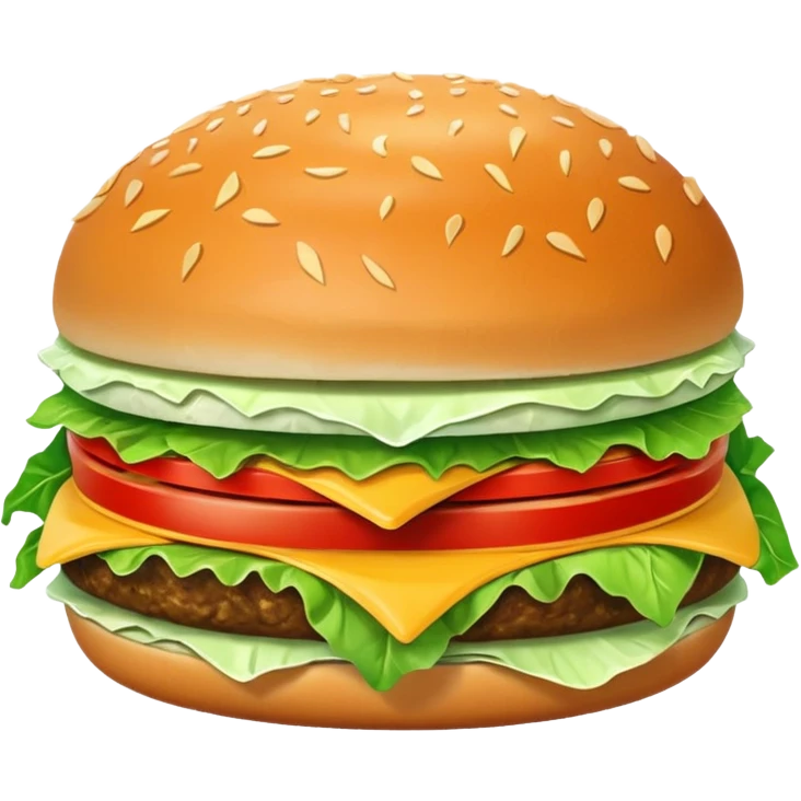 iceberg salad cut for burger emoji