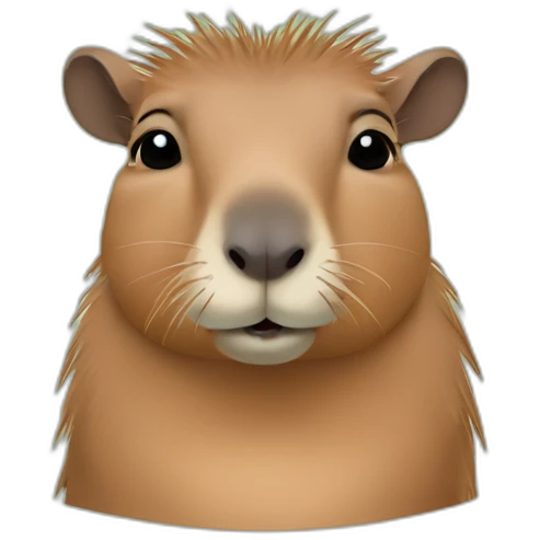 polyamorous capybara emoji