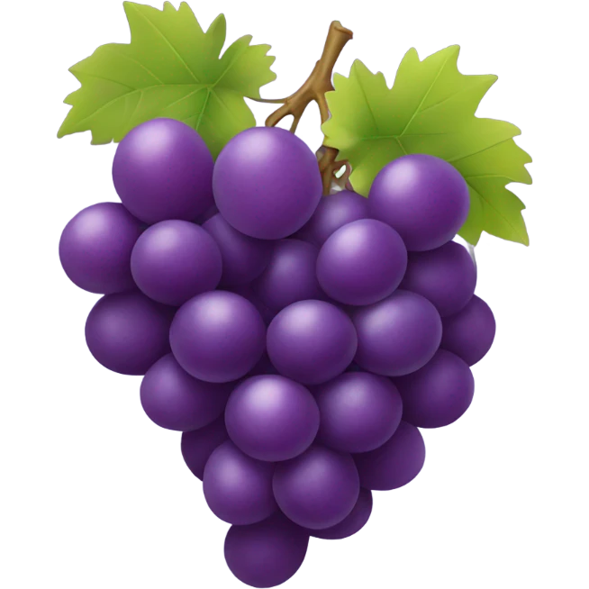 purple grapes emoji