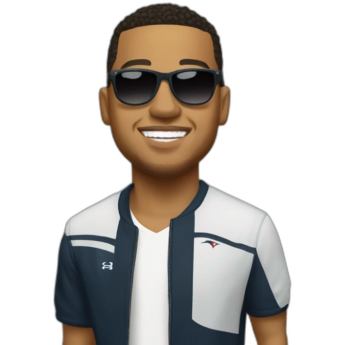 jalen brunson with sunglasses emoji