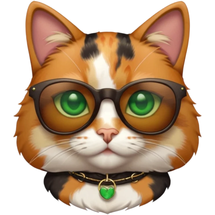 Cat wearing sunglasses emoji