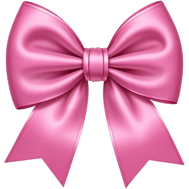 Pink bow emoji