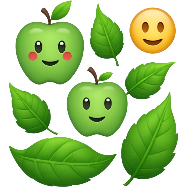 green stuff emoji